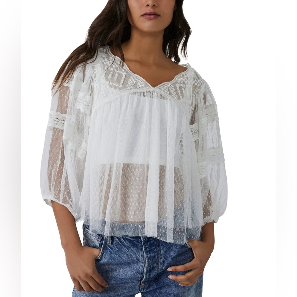 Free People True Candy Tunic top size L